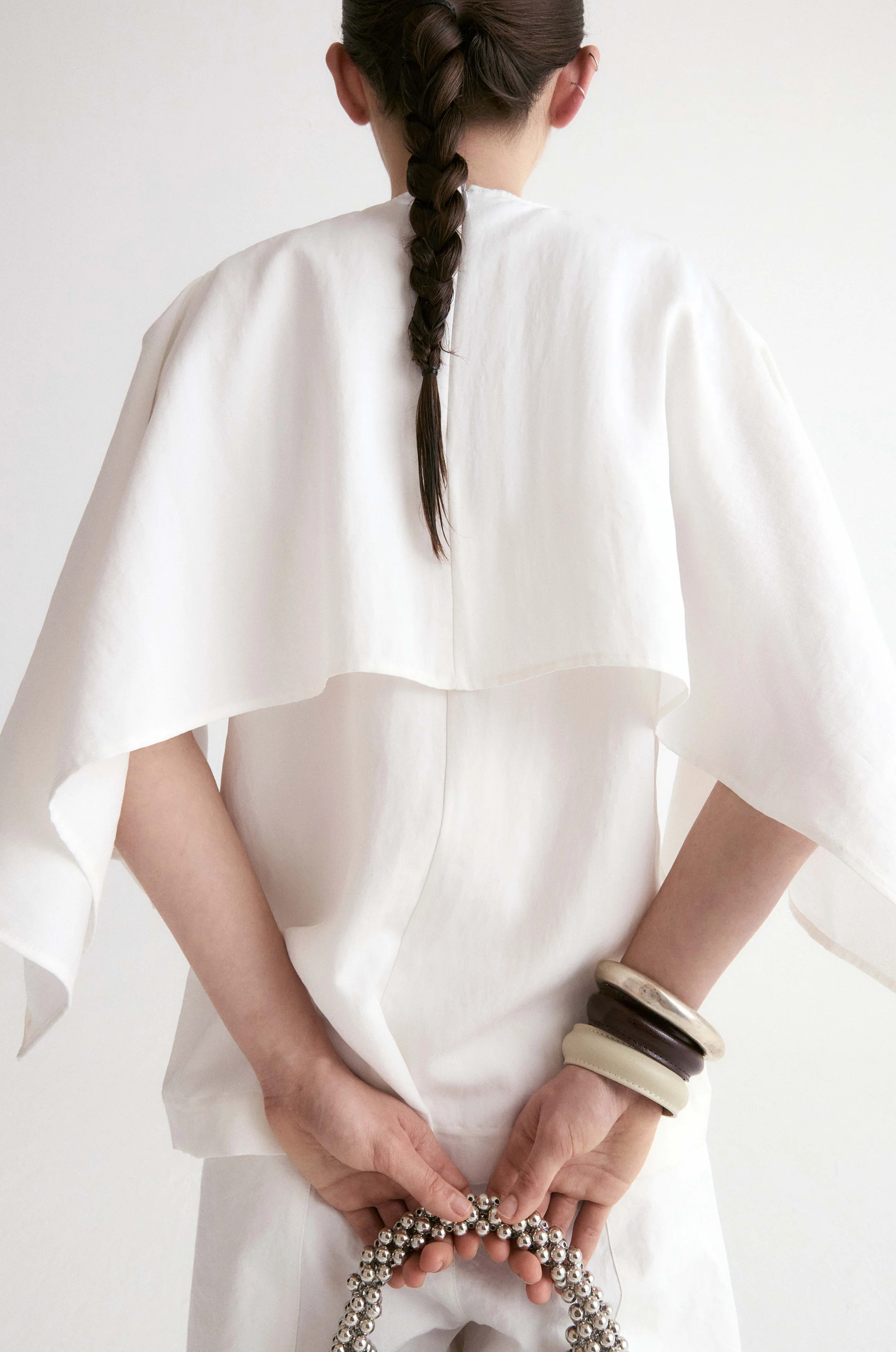 2Way Cape Top-White - Image 8