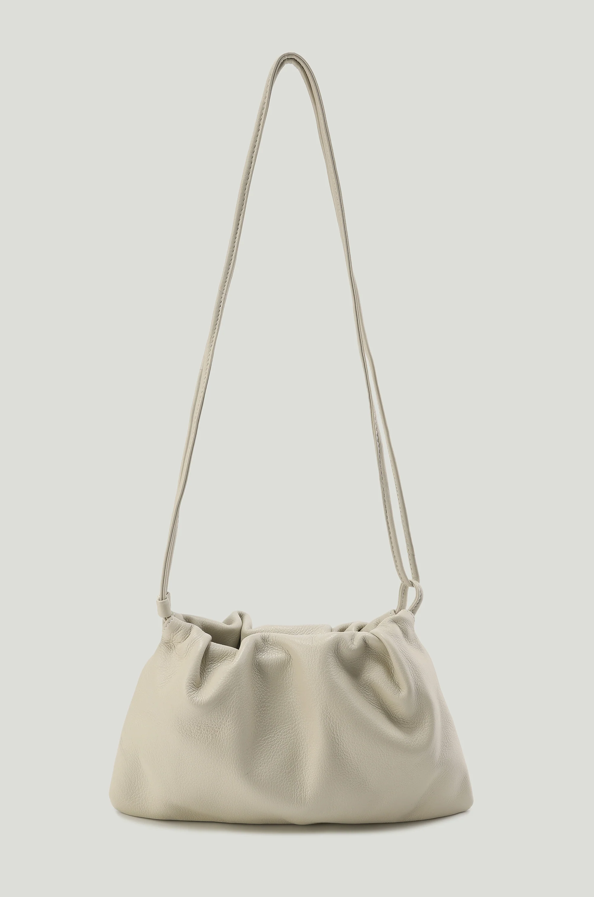 Adjustable Mini Cloud Clutch Crème - Image 3