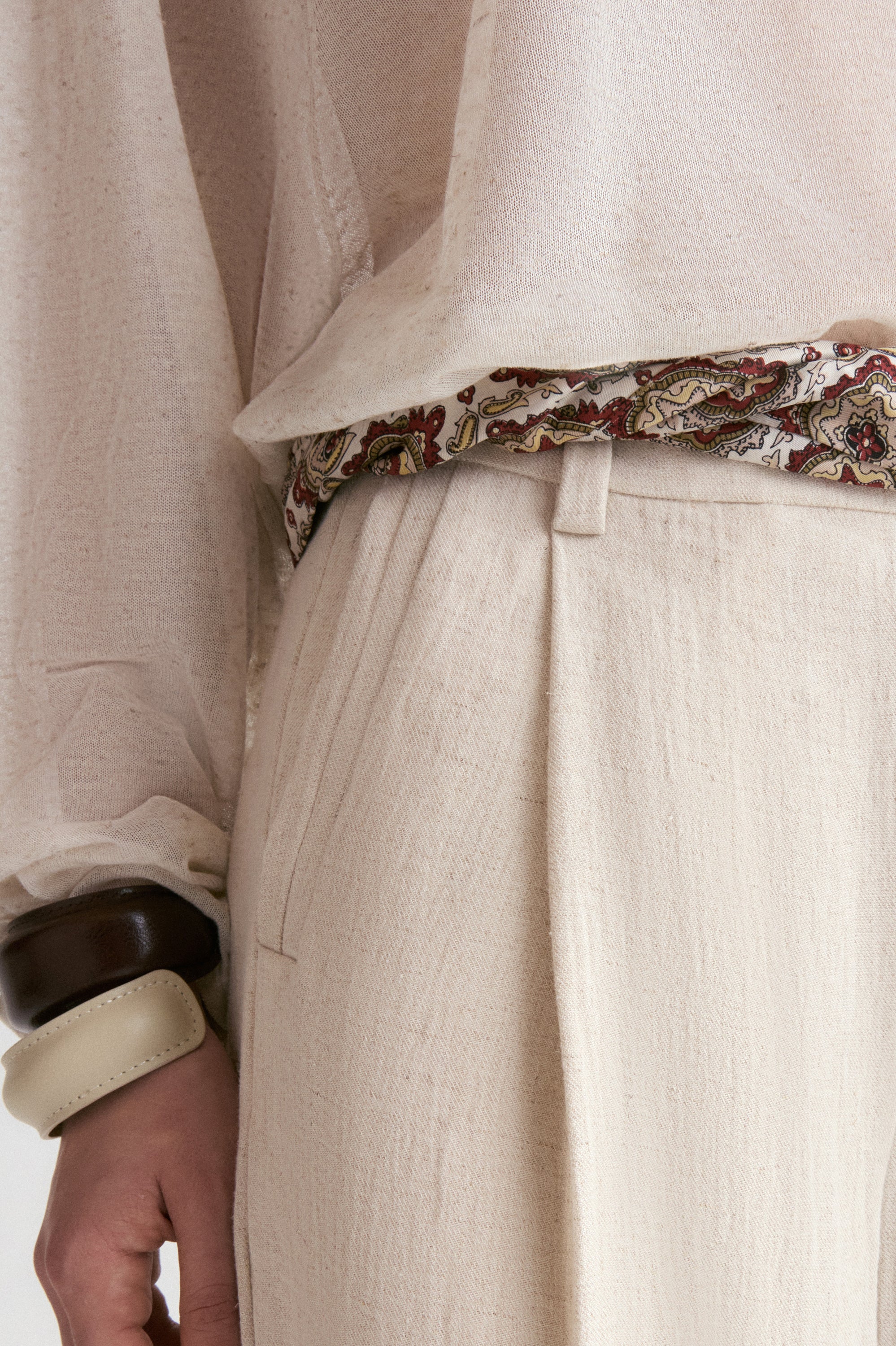 Annie Linen Trousers - Image 7