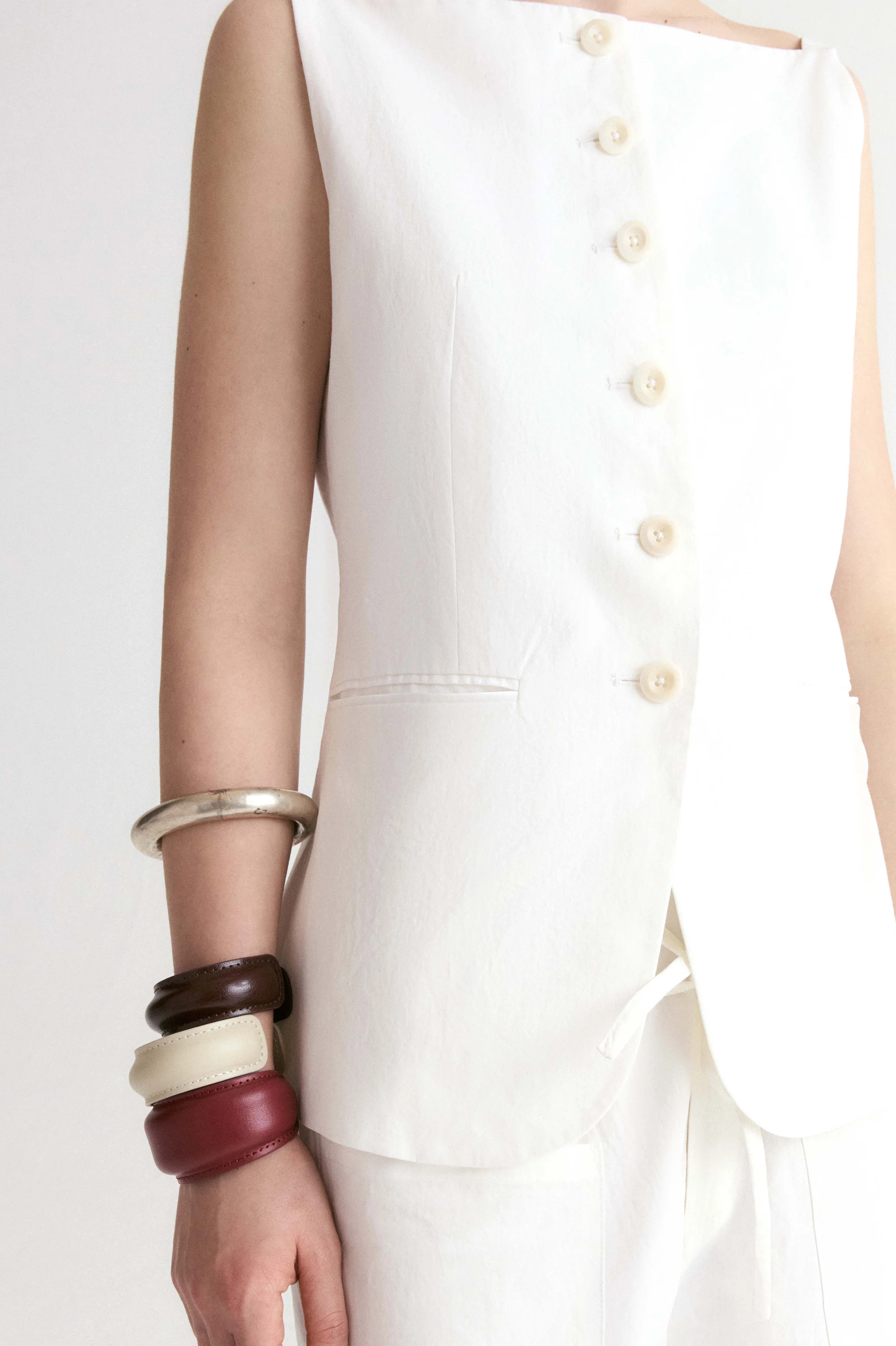 Atelier Leather Cuff - Image 4