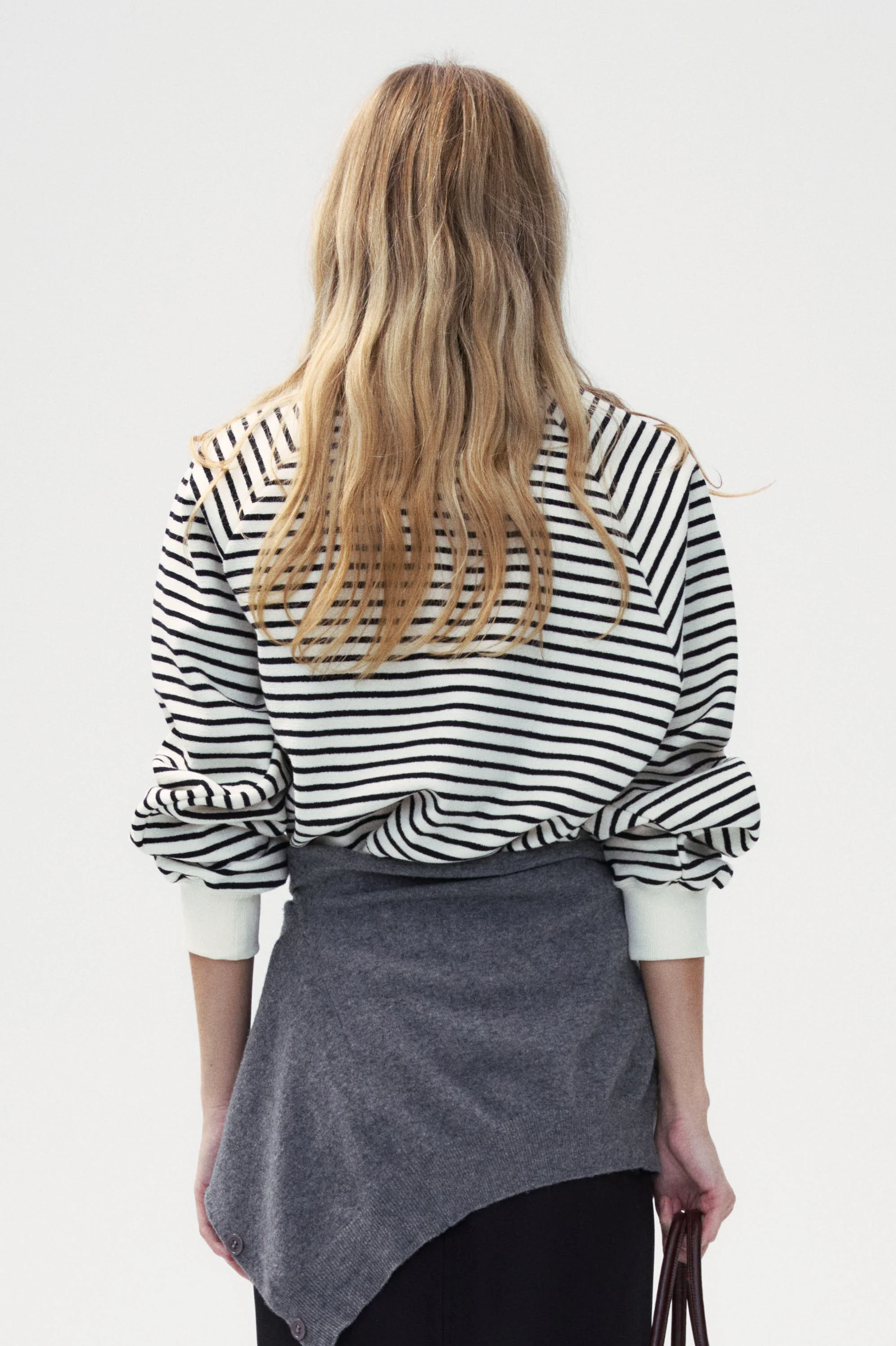 "Bon Voyage"  Capsule Collection - "JE M'EN FOUS" Embroidered Sweatshirt - Image 5