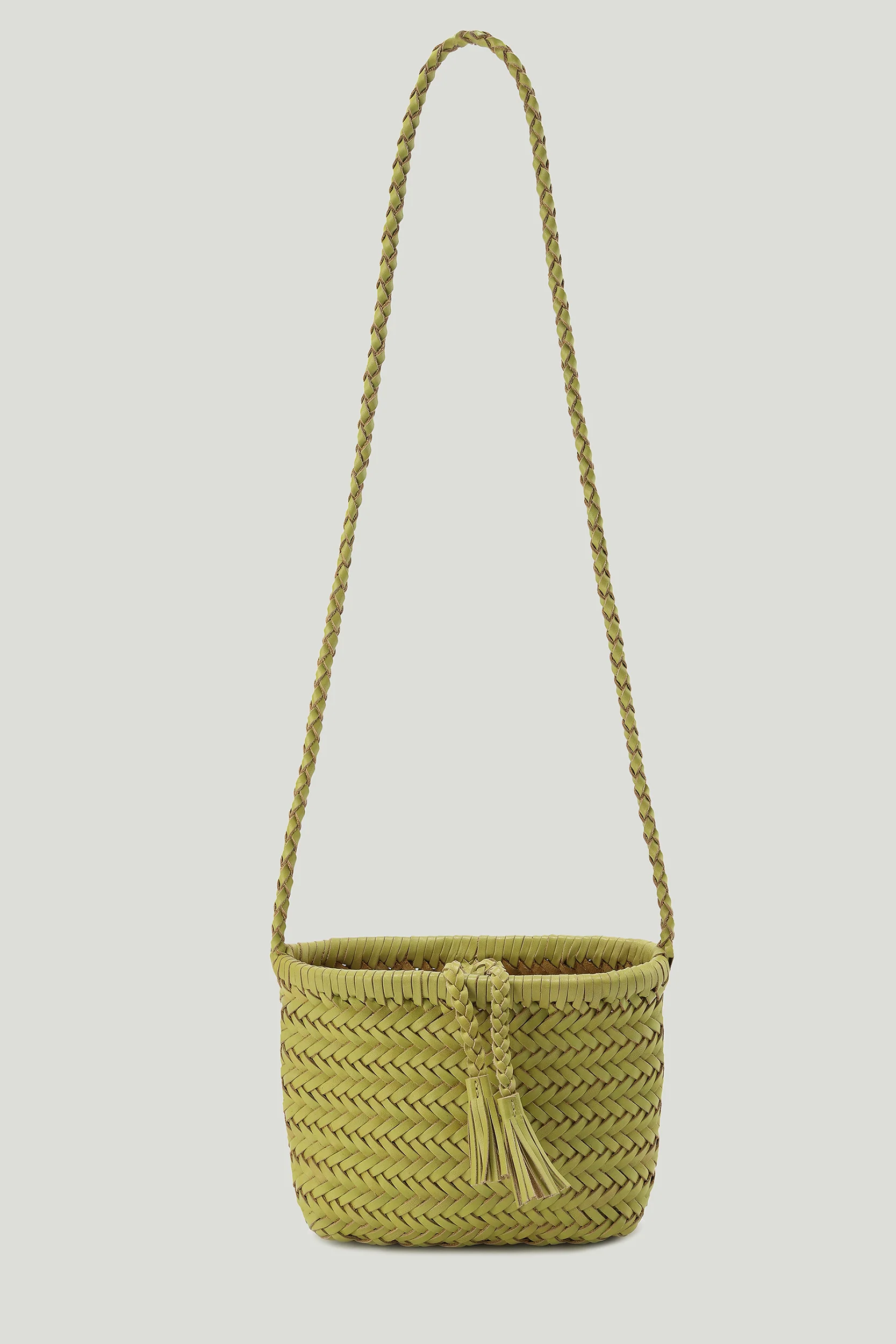 Brise Woven Small Cabas Lemon - Image 3