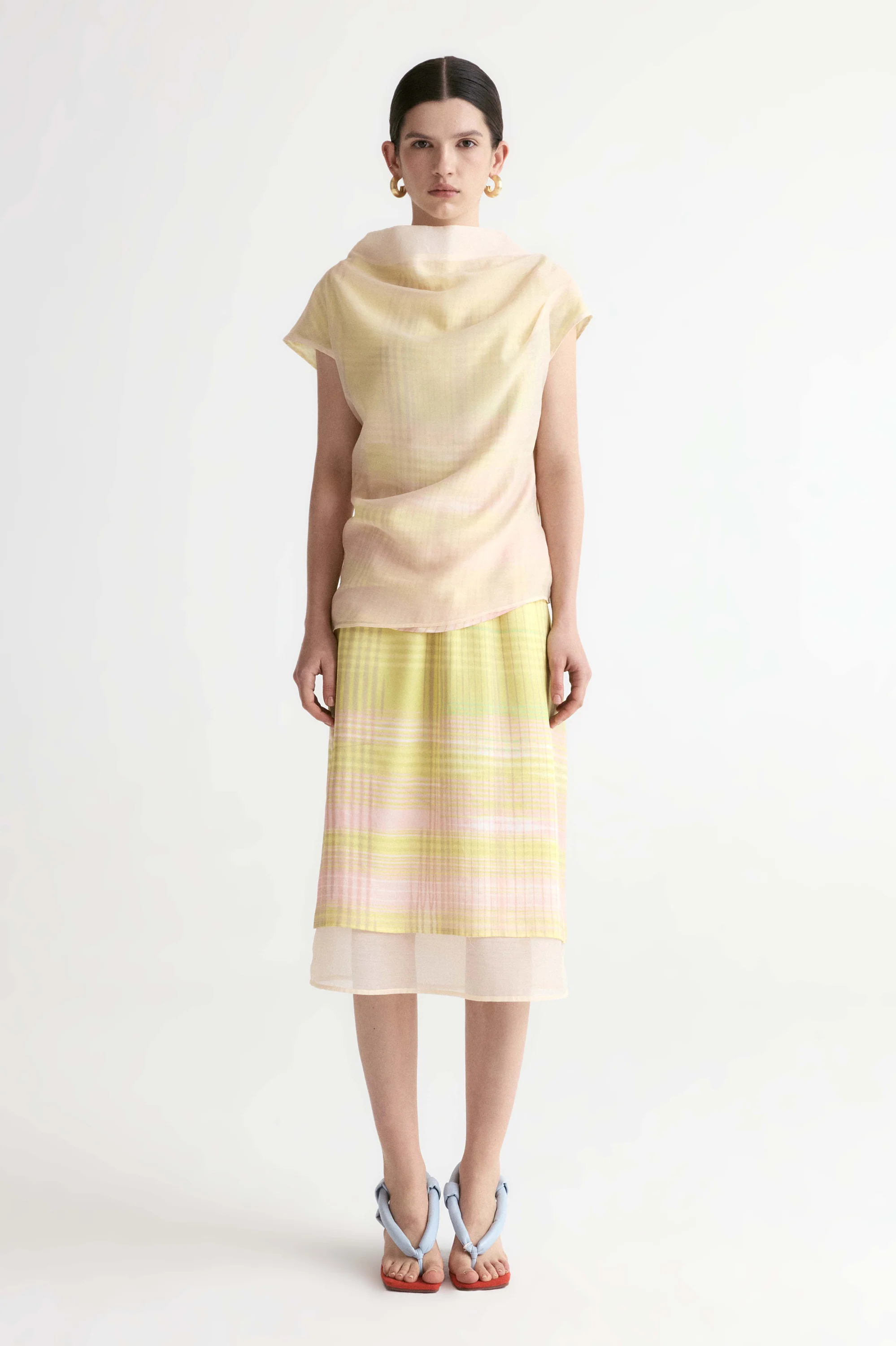 Daffodil Draped Layer Top - Image 3