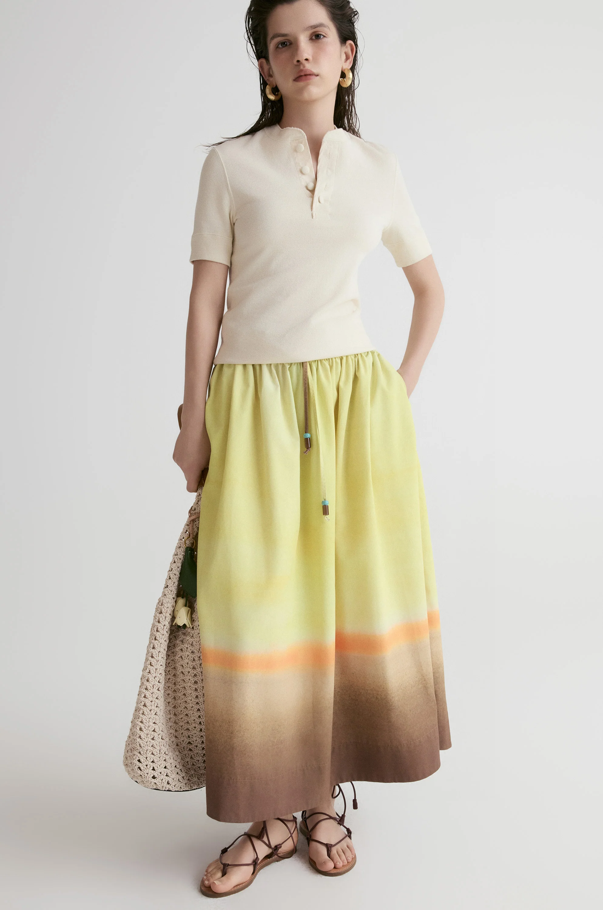 Dry Loop Terry Henley T- shirt - Image 5