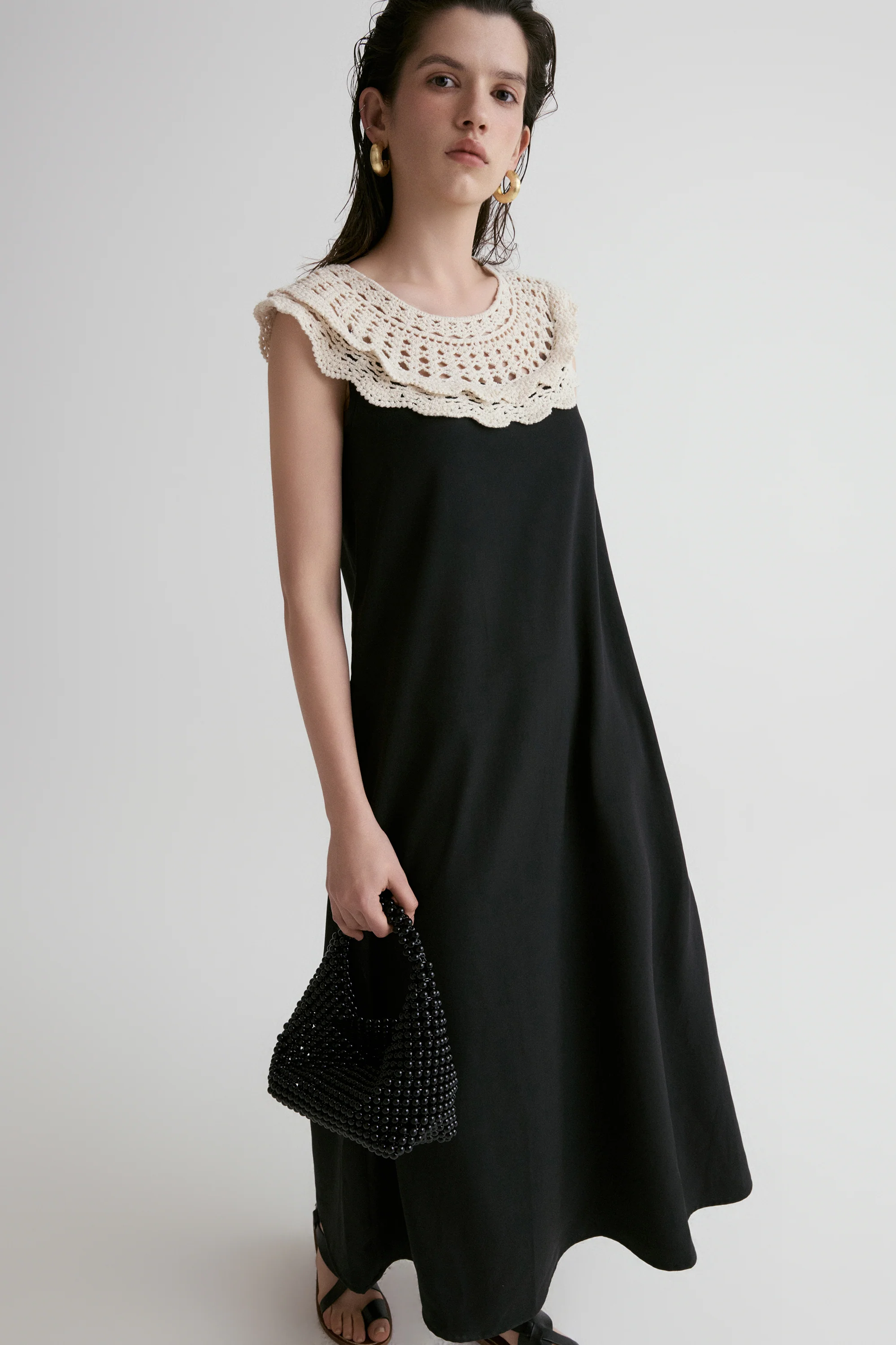Glam Handle Bag-Black - Image 3