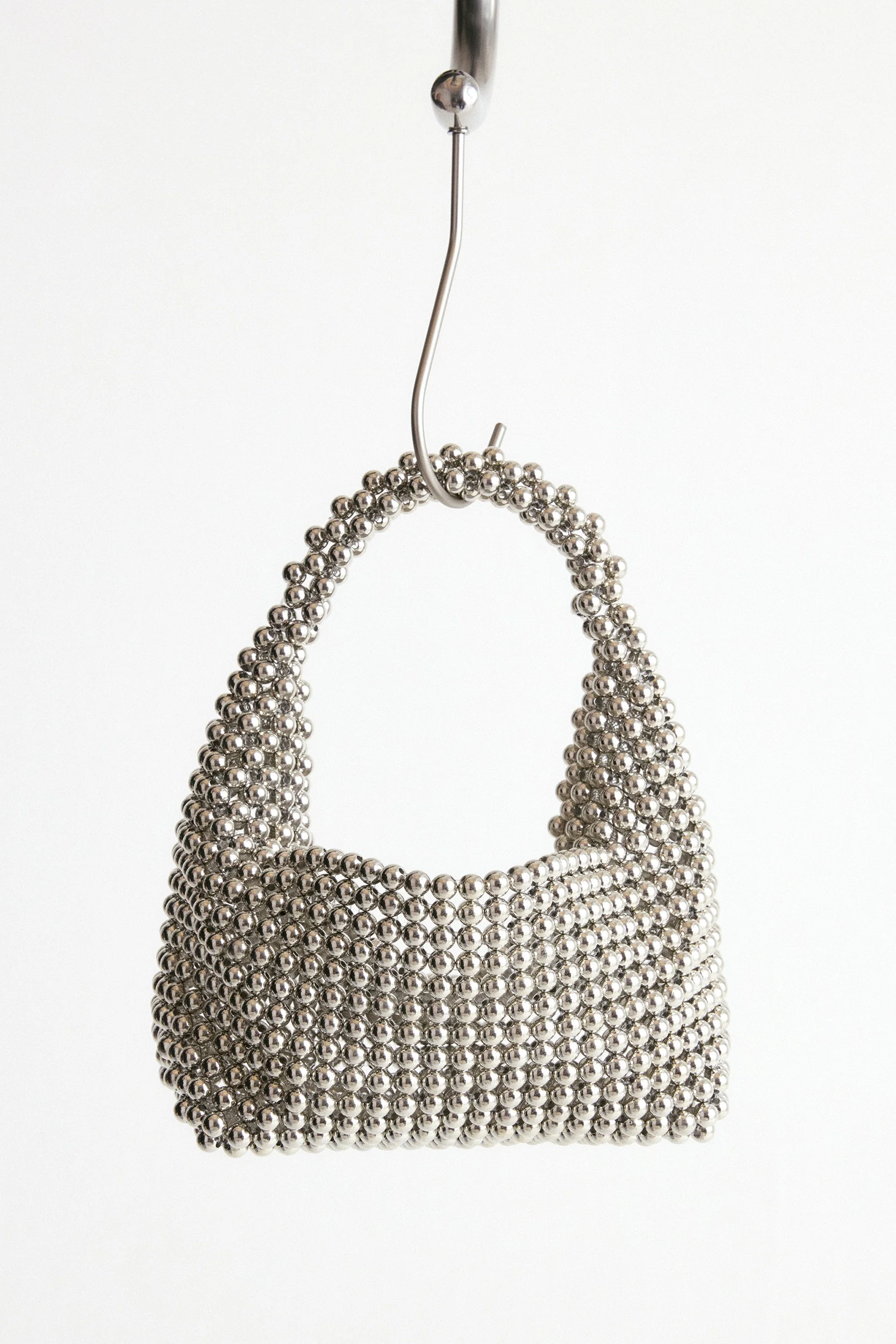 Glam Handle Bag-Silver - Image 6
