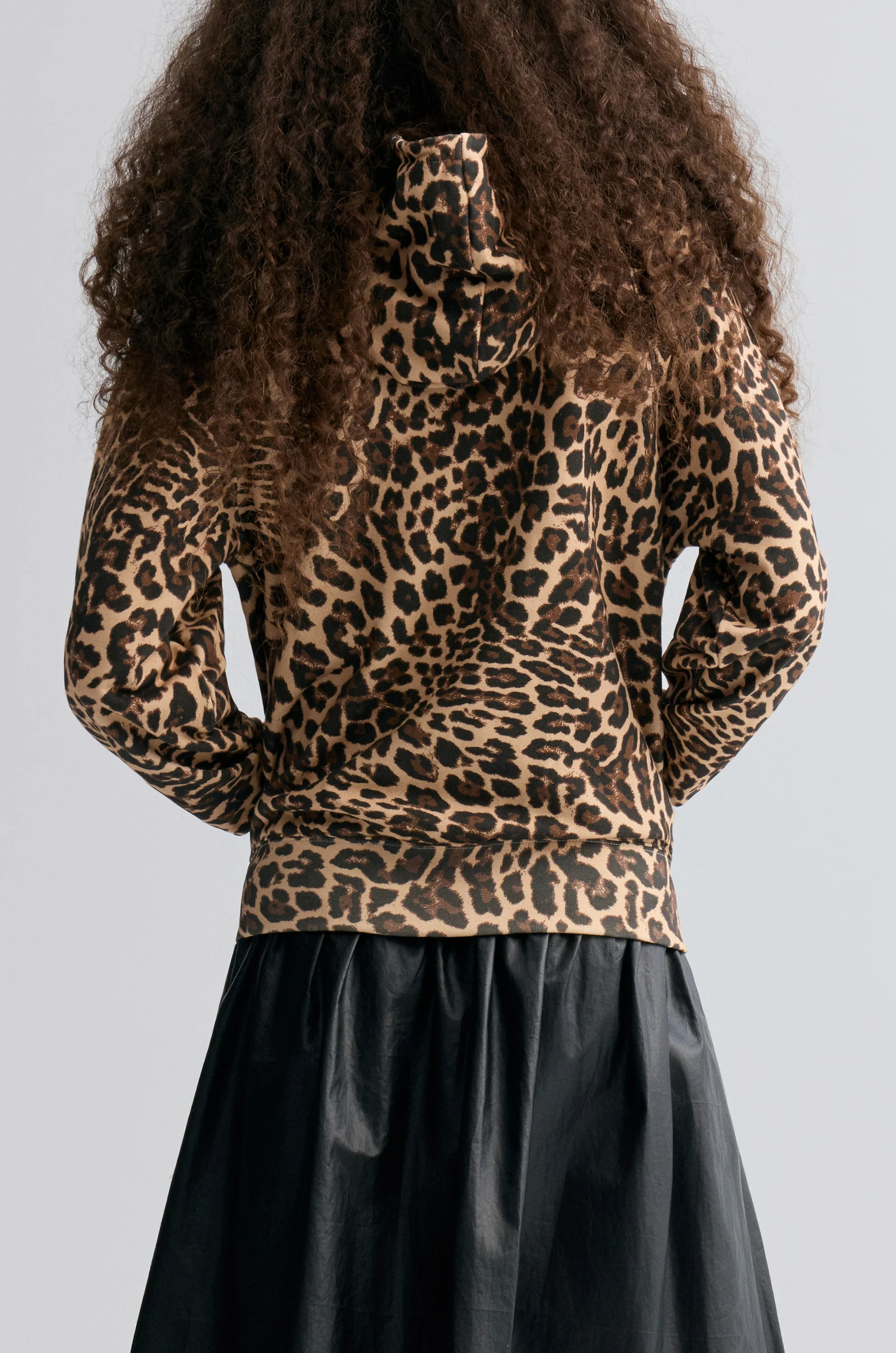 Leopard-print Zipper Hoodie - Image 10