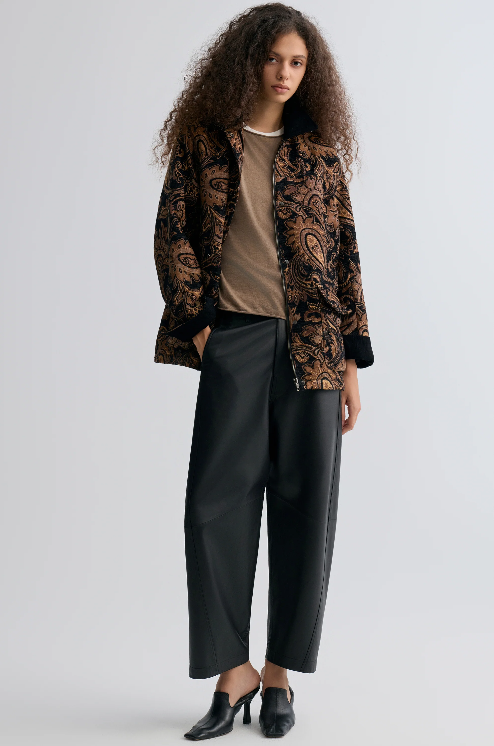 Paisley-print Jacquard Jacket - Image 6