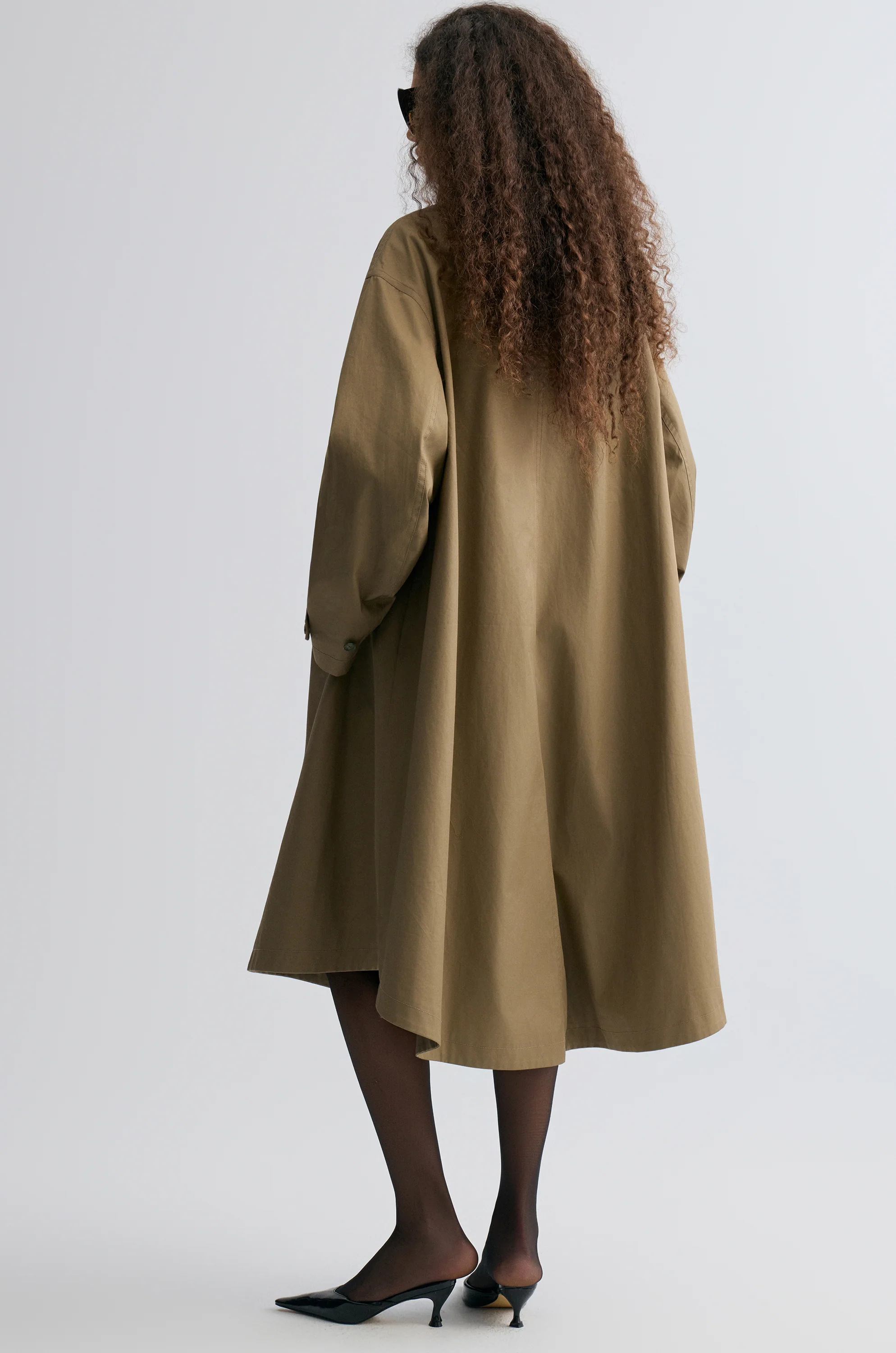 Signature Scarf Trench Coat - Image 9