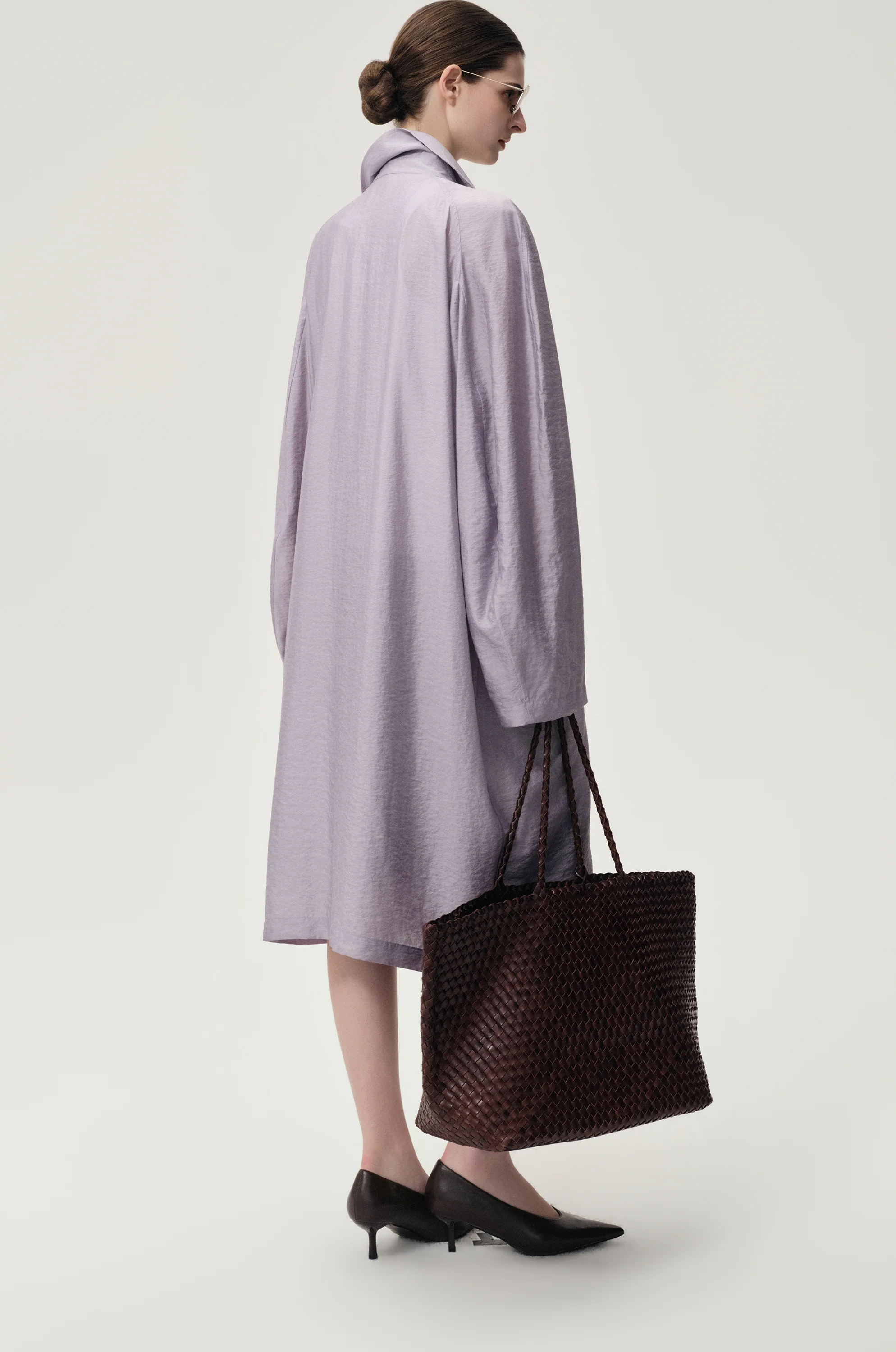 Zephy Trench Purple Ash - Image 7